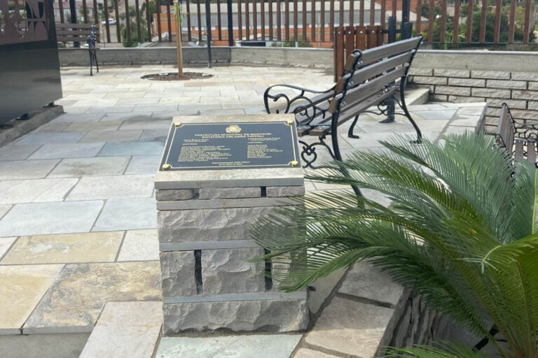 Obra de execução da rótula e revitalização da Via Cadorna e da Rua Ângelo Colet, na cidade de Montauri - RS.