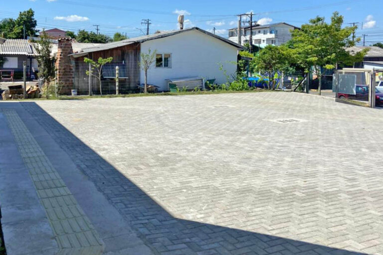 Pavimentação em Estacionamento na cidade de Farroupilha RS