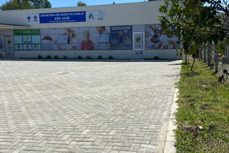 Pavimentação em Estacionamento na cidade de Farroupilha RS