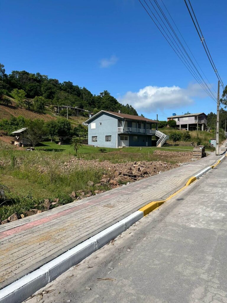 Pavimentação com piso intertravado
