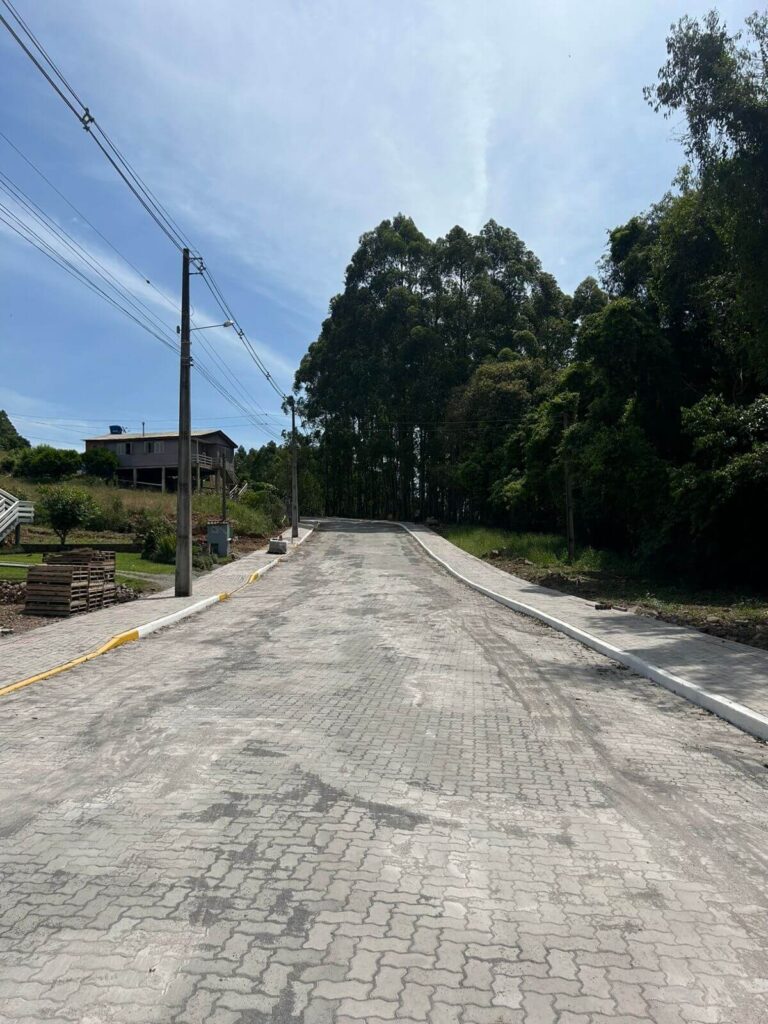 Pavimentação com piso intertravado
