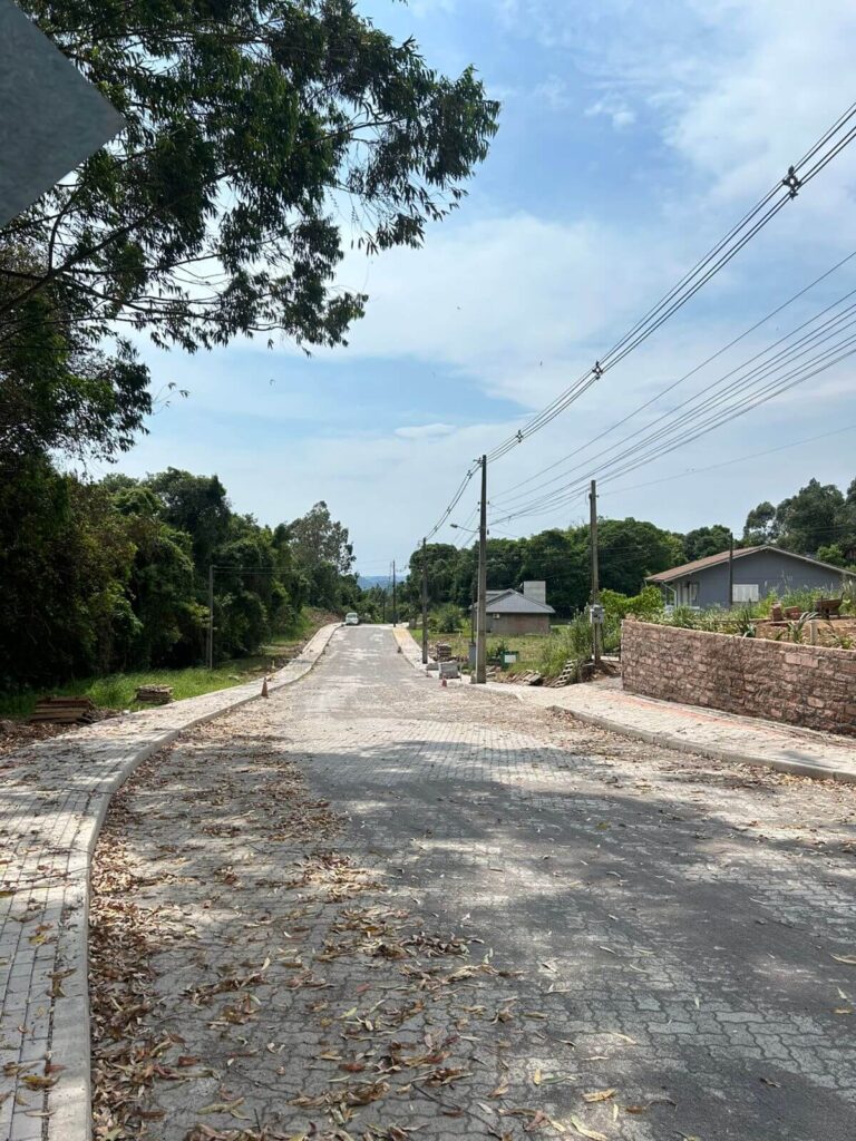 Pavimentação com piso intertravado