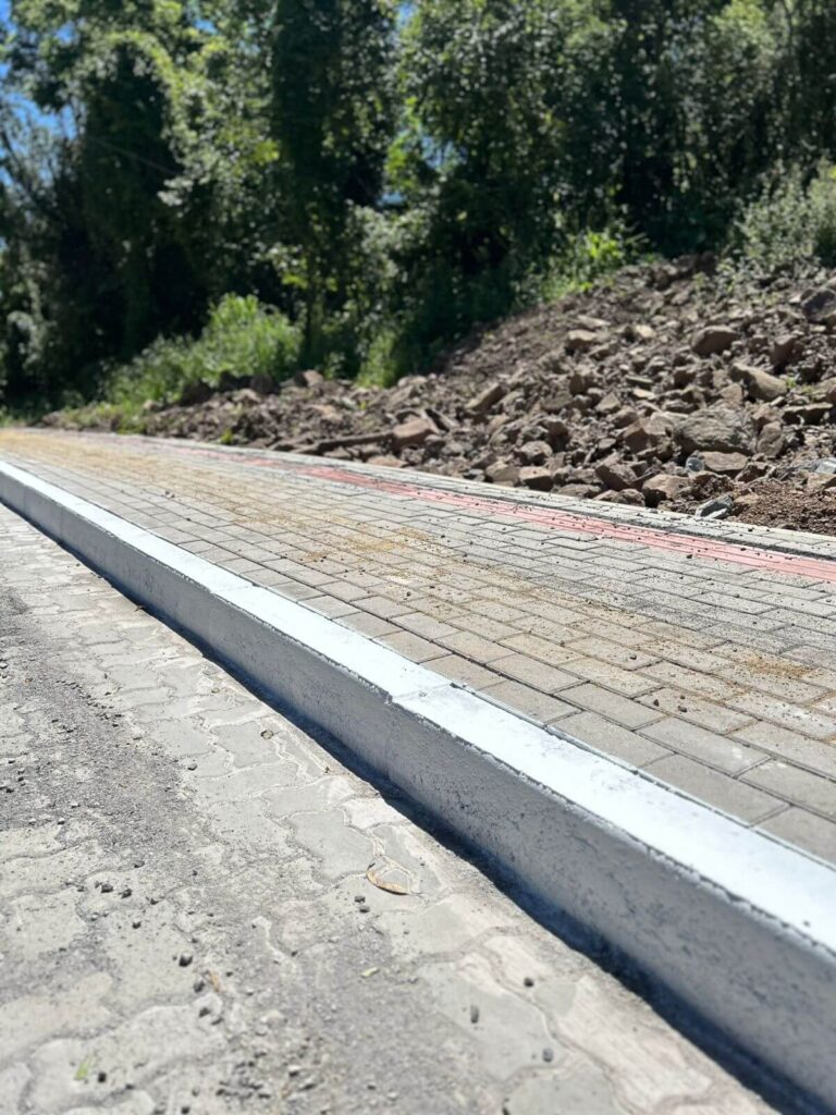 Pavimentação com piso intertravado